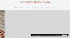 Desktop Screenshot of kaltenegger-bau.at